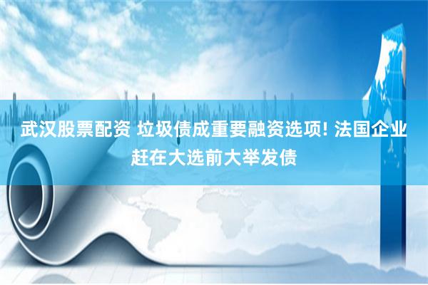 武汉股票配资 垃圾债成重要融资选项! 法国企业赶在大选前大举发债