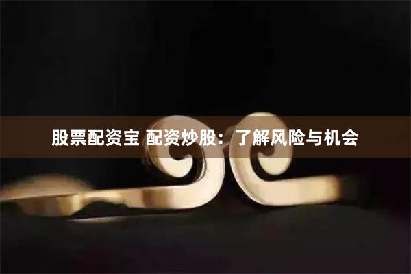 股票配资宝 配资炒股:了解风险与机会