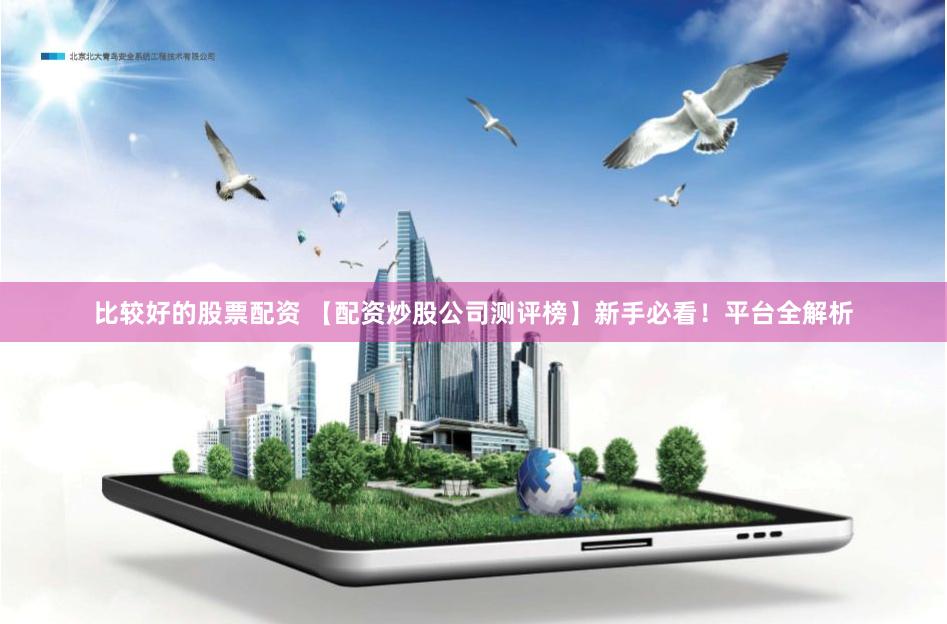 比较好的股票配资 【配资炒股公司测评榜】新手必看！平台全解析